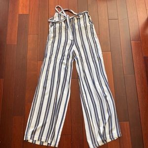 Striped Wide Leg Pants